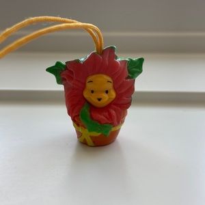 Poinsettia plant Christmas flower peek a pooh